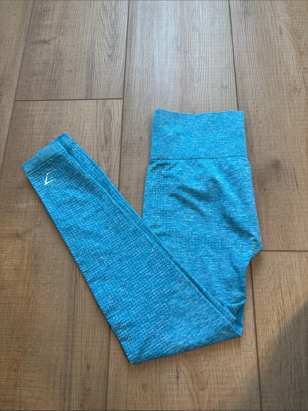 Gymshark Seamless Blue Performance Leggings